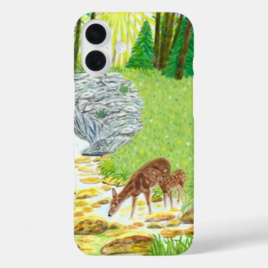 Doe and Fawn Case-Mate iPhone Hülle (Rückseite)