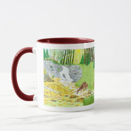 Doe and Fawn Combo Tasse