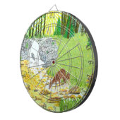 Doe and Fawn Dartscheibe (Vorderseite rechts)