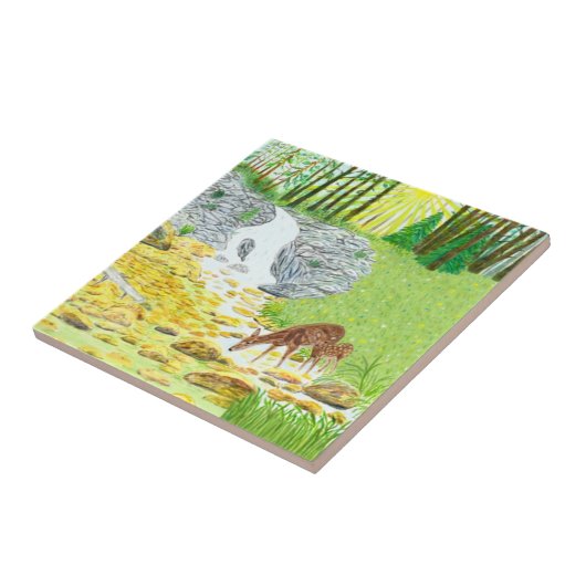 Doe and Fawn Fliese (Seite)