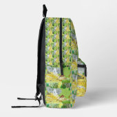 Doe and Fawn Forest Scene Bedruckter Rucksack (Links)