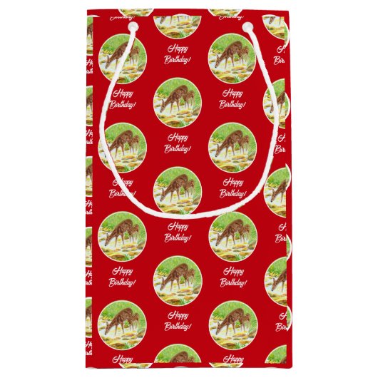 Doe and Fawn Kleine Geschenktüte (Rückseite)