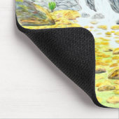 Doe and Fawn Mousepad (Ecke)