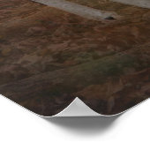 Doe and Fawn, Pflege Foto Poster (Ecke)