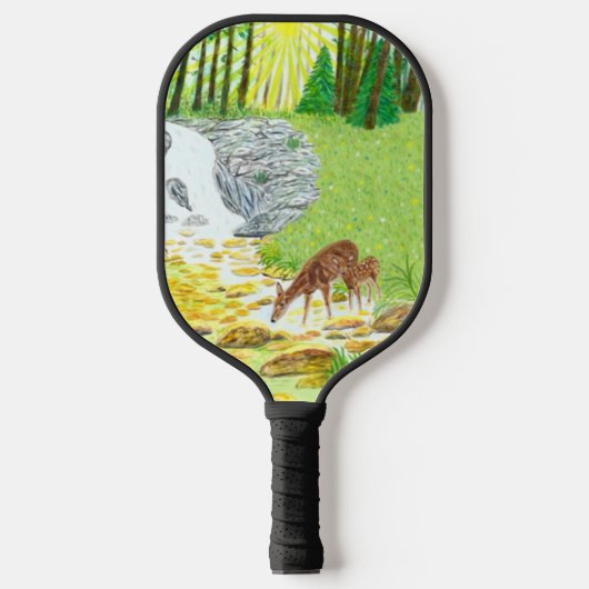 Doe and Fawn Pickleball Schläger (Vorderseite)
