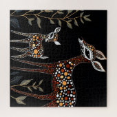 Doe and Fawn Puzzle (Horizontal)