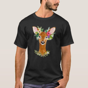 Doe Boho Nature Blumenstrauß im Tessin T-Shirt