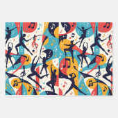 Doe de ZiggZagg - Cadeaupapier Geschenkpapier Set (Vorderseite)