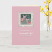 Doe & Fawn "Impressionistin" Großmutter Geburtstag Karte (Gelbe Blume)