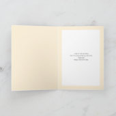 Doe & Fawn "Impressionistin" Großmutter Valentine Karte (Innenseite)