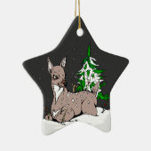 Doe - keramik ornament (Rechts)