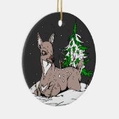 Doe - keramikornament (Rechts)