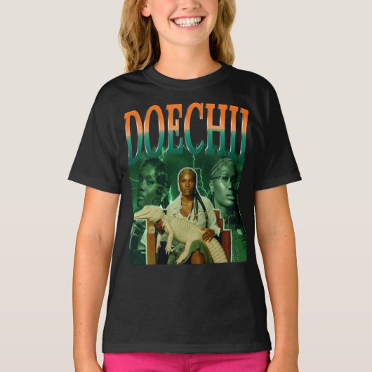 Doechii Bootleg T - Shirt Retro Streetwear Geschen (Vorderseite)