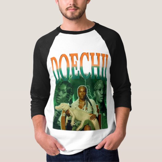 Doechii Bootleg T - Shirt Retro Streetwear Geschen (Vorderseite)