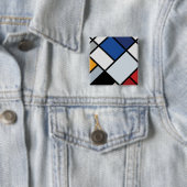Doesburg - Kontrakomposition von Dissonanzen Button (Beispiel)