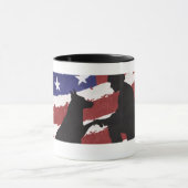 DOF - K9 Flag-Tasse Tasse (Zentrum)