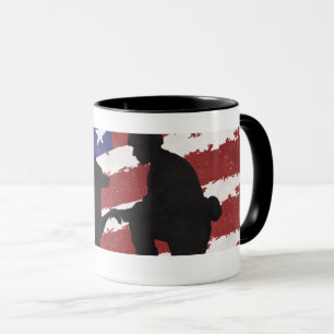 DOF - K9 Flag-Tasse Tasse