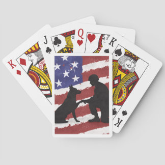 DOF - K9 und Soldier Poker Cards Spielkarten