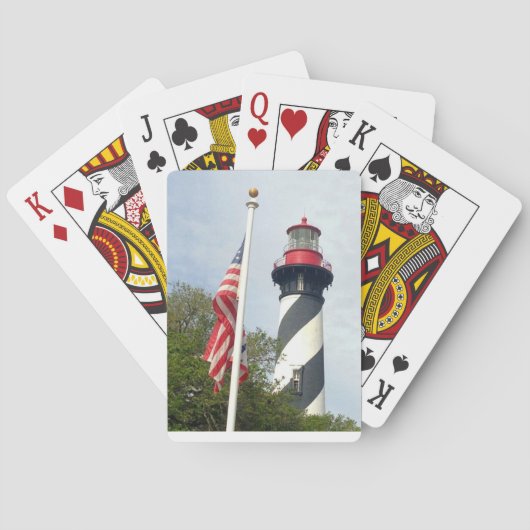 DOF - Lighthouse and Flag Poker Cards Spielkarten (Rückseite)