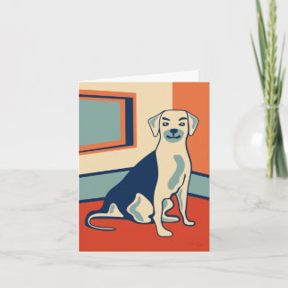 Dog #004 von Phillip Clark ・ PerfectlyHank.com Karte