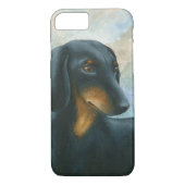 Dog 90 Dackel Case für iPhone 7 (Rückseite)