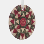 Dog Agility Custom MACH Ribbon Weihnachten Ornament Aus Glas (Vorderseite Rechts)