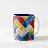 Dog Agility Themed Mug Zweifarbige Tasse (VorderseiteRechts)
