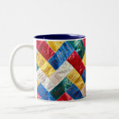 Dog Agility Themed Mug Zweifarbige Tasse (Links)