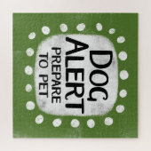 Dog Alert Jigsaw Puzzle (Horizontal)