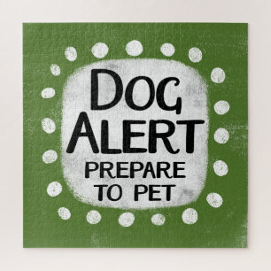 Dog Alert Jigsaw Puzzle