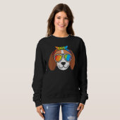 Dog Ally Rainbow LGBTQ Community Pride Gender Sup Sweatshirt (Vorne ganz)