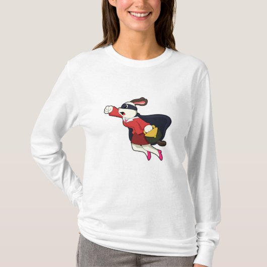 Dog als Generalsekretär Superhero T-Shirt (Vorderseite)