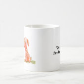 Dog and Bunny Easter Kaffeetasse (Mittel)