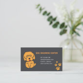 dog and cat grooming business card  visitenkarte (Stehend Vorderseite)