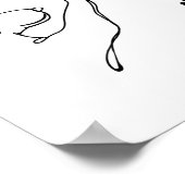 Dog And People Punch Hand Dog Friendship Fist Bump Poster (Ecke)