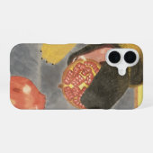 Dog and pomegranate phone case iPhone 16 hülle (Rückseite (Horizontal))