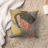 Dog and pomegranate pillow kissen (Decke)