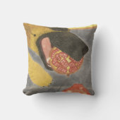 Dog and pomegranate pillow kissen (Vorderseite)