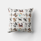 Dog and Woof  Cushion Kissen (Rückseite)
