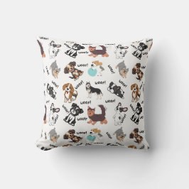 Dog and Woof  Cushion Kissen