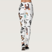 Dog and Woof! Leggings (Rückseite)