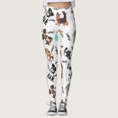 Dog and Woof! Leggings (Vorderseite)