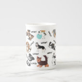 Dog and Woof   Porzellantasse (Vorderseite)