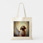 Dog Angel Tragetasche (Rückseite)