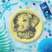 Dog anpassen pappteller (Party)