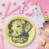 Dog anpassen pappteller (Party)