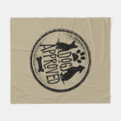 Dog Approved Fleecedecke (Vorderseite (Horizontal))