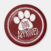 Dog Approved Magnet (Vorne)
