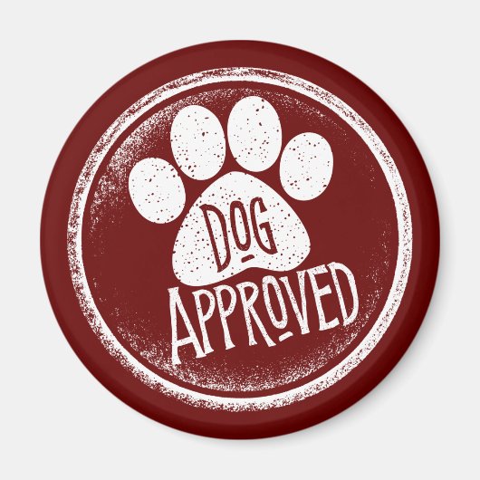 Dog Approved Magnet (Vorne)