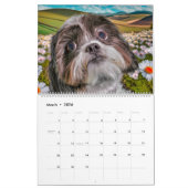 DOG ART #1 Large & Small Breeds Kalender (Mär 2026)